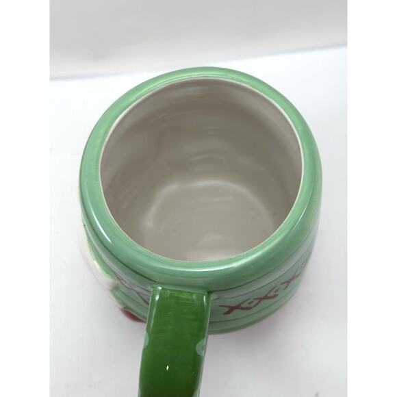 Lang Design Christmas‎ Bearded Gnome Coffee Mug Ceramic Red Green Holiday Cocoa - Picture 5 of 6